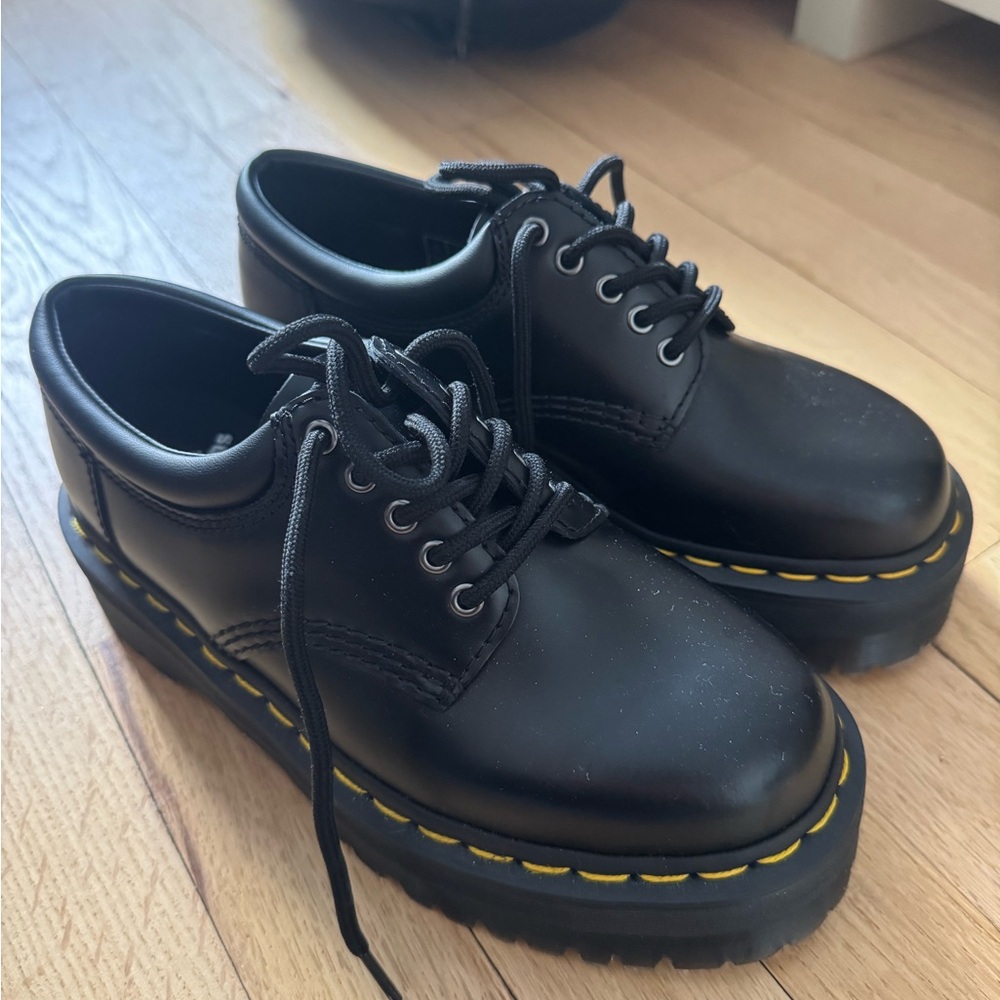 Dr. Martens Black Leather Boots